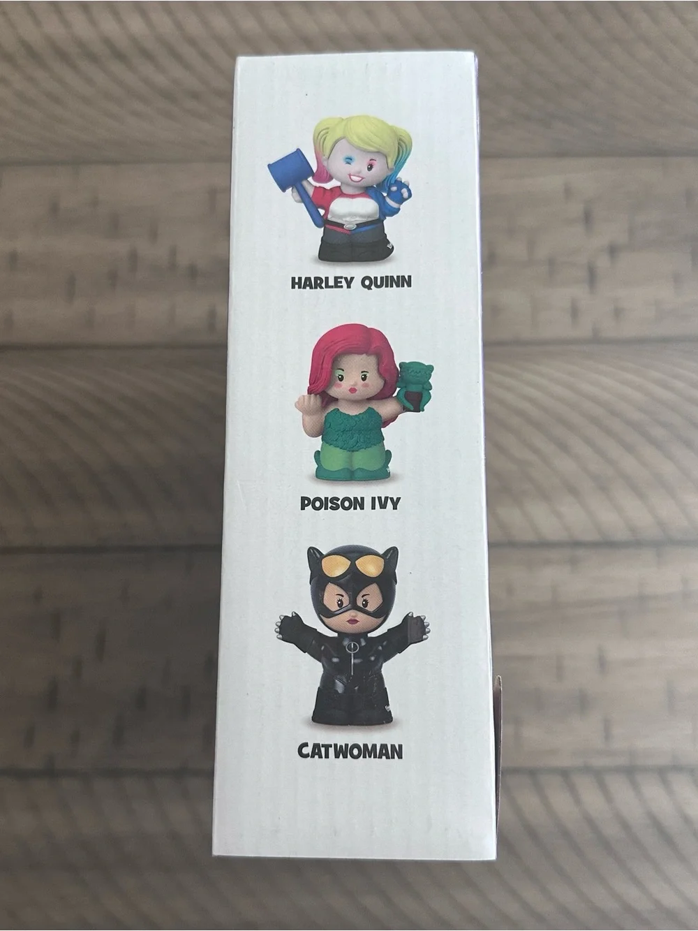 Little People Collectors DC Super Villains Harley Quinn Catwoman Poison Ivy- NEW